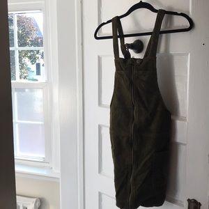 Forever 21 Olive Green Corduroy Jumper